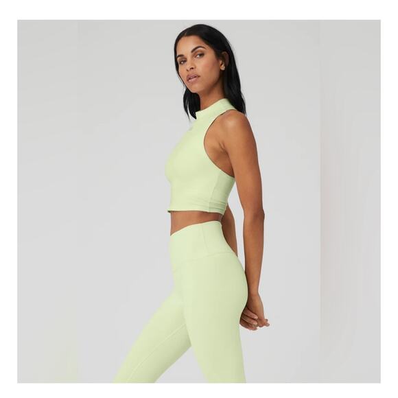 Alo tank and airlift leggings set size large - iced green tea - Picture 5 of 15